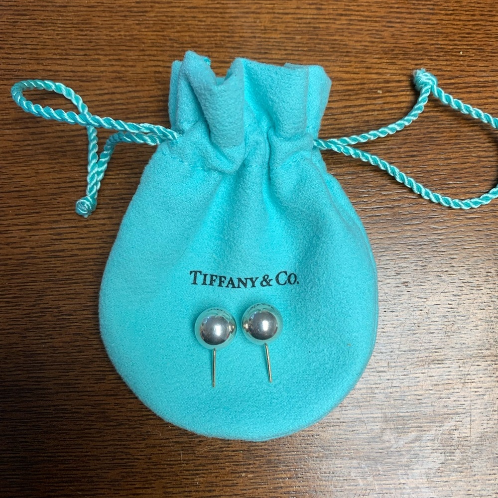 Tiffany and Co. 8mm Ball Earrings
